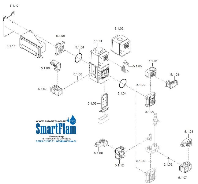 Схема шкафа управления горелкой weishaupt