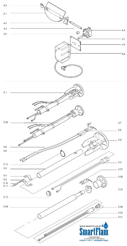 Запчасти к горелке Weishaupt WL40-A