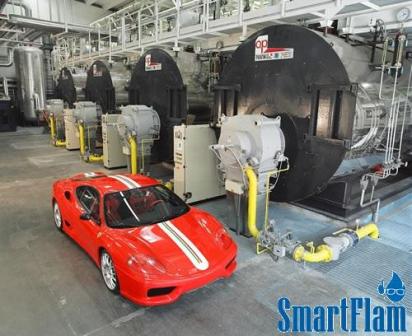 Riello на заводе Ferrari