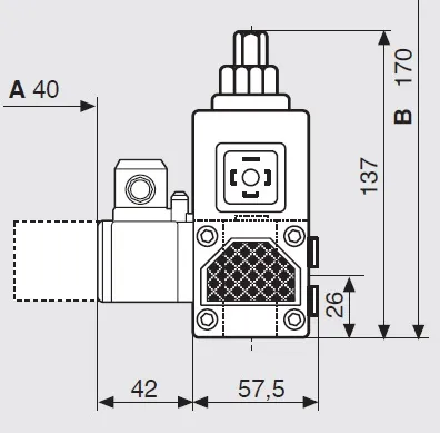 Газовый мультиблок Dungs MB-DLE 403 B01 S50, арт. 226783 1