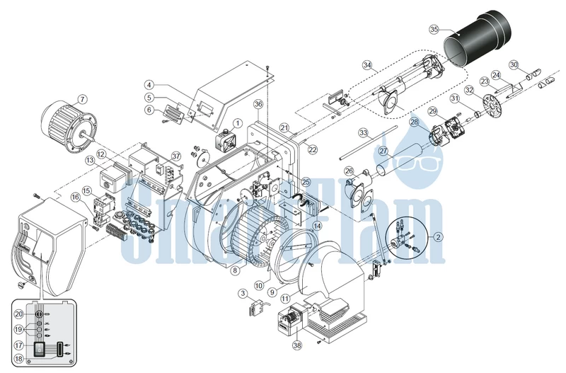 Ecoflam BLU 500.1 PAB (MC) / BLU 700.1 PAB (MC) / BLU 1000.1 PAB (MC) / BLU 1200.1 PAB (MC)