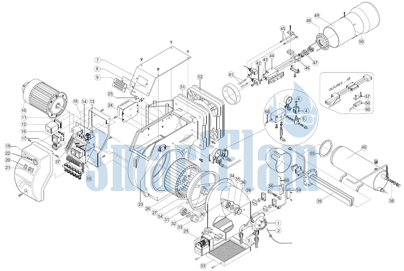 OILFLAM 170.1 AB / OILFLAM D 170.1 AB / OILFLAM 200.1 AB / OILFLAM D 200.1 AB