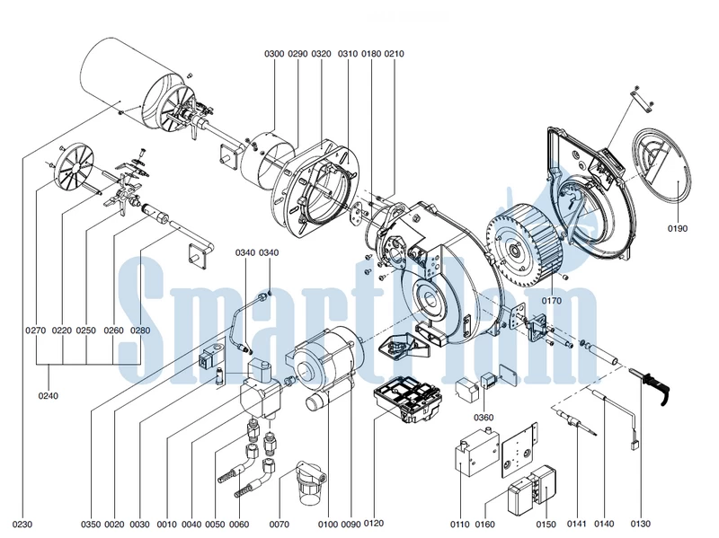 Схема Ecoflam MAX 15 HT CV