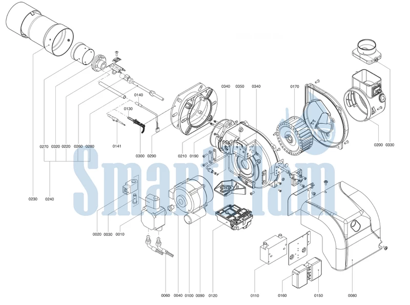 Схема Ecoflam Max 4 R Low Nox