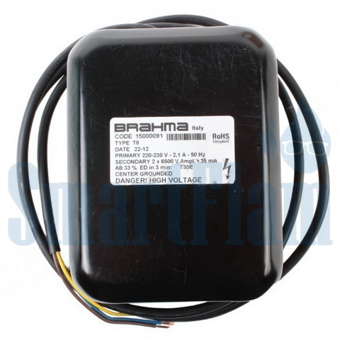 65323222 Трансформатор розжига Ecoflam T8 15000091
