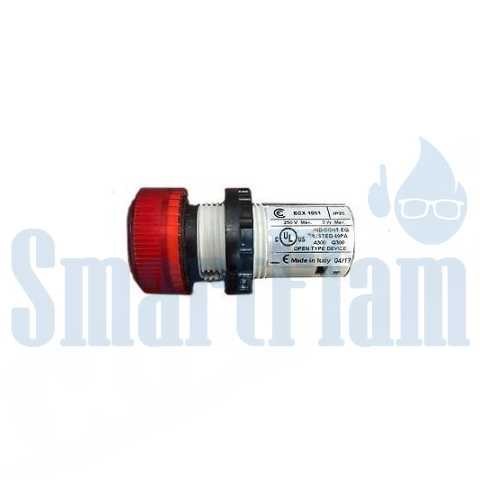 65325033 Цоколь лампы индикации красный Ecoflam ECX 1051