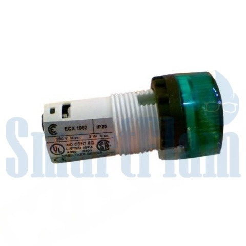 65325034 Цоколь лампы индикации зелёный Ecoflam ECX 1052 6 65325034 Цоколь лампы индикации зелёный Ecoflam ECX 1052