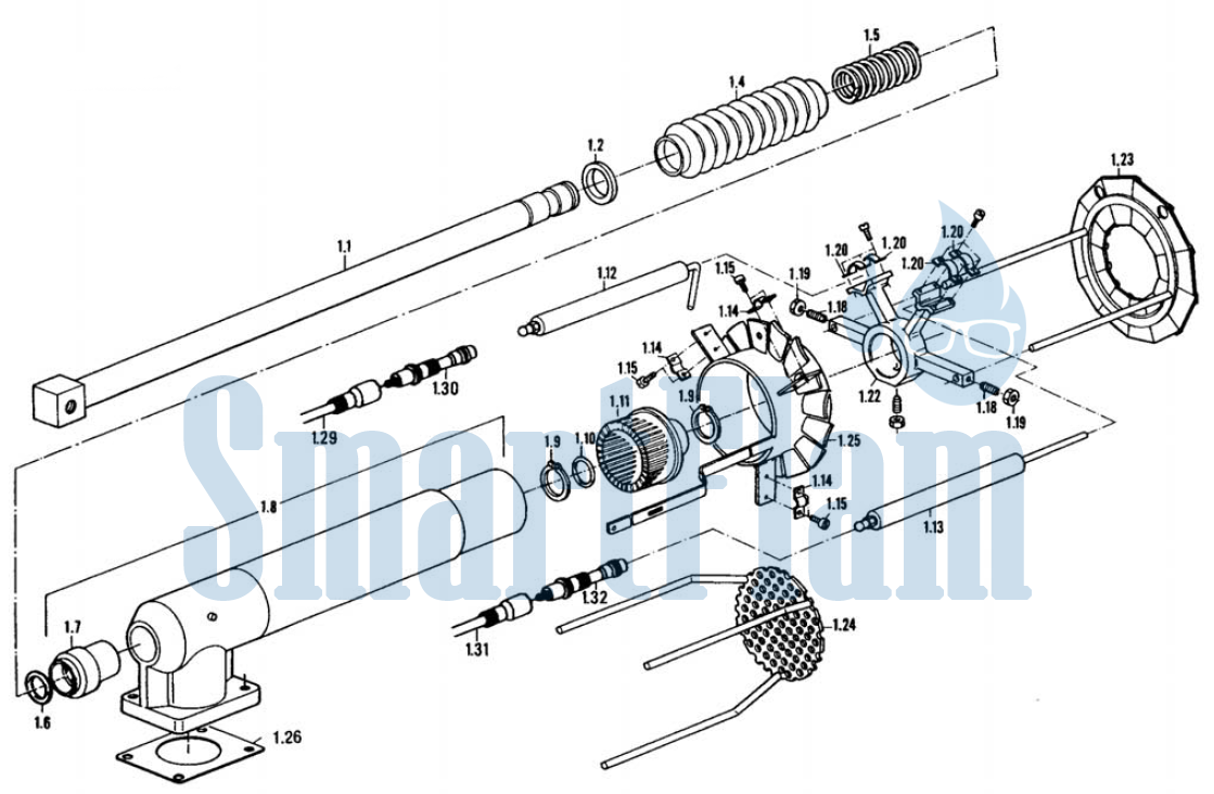 Elco EK 4 G-ZV(A). Запасные части Elco EK 4.90/135